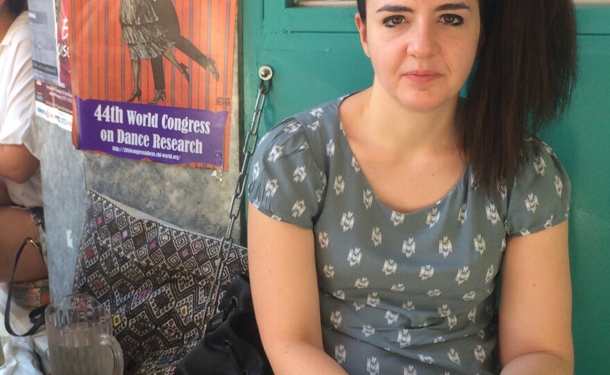 Greek researcher Despina Biri has lived, studied and worked happily in the U.K. but after the Brexit vote, worries about prospects there. She plans to continue her studies in the U.S.
