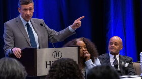 Democratic National Committee Chair Ken Martin speaks during the Black Caucus meeting as part of the DNC Summer Meeting, Thursday, Aug. 13, 2026, in Austin, Texas.