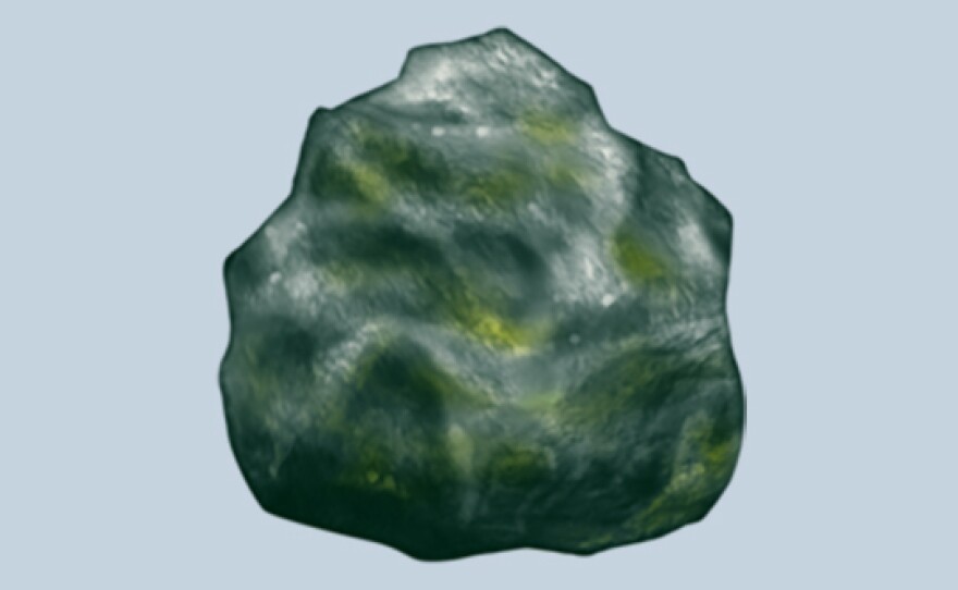 Some discerning rock lovers thought this rock emoji was likely based on Serpentinite.