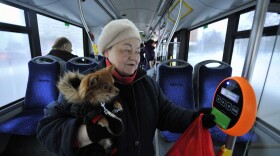 Residents of the Estonian capital of Tallinn can use public transportation for free after purchasing a special card for 2 euros.