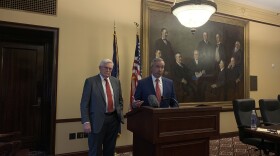 A photo of Lowry Snow and Daniel McCay.