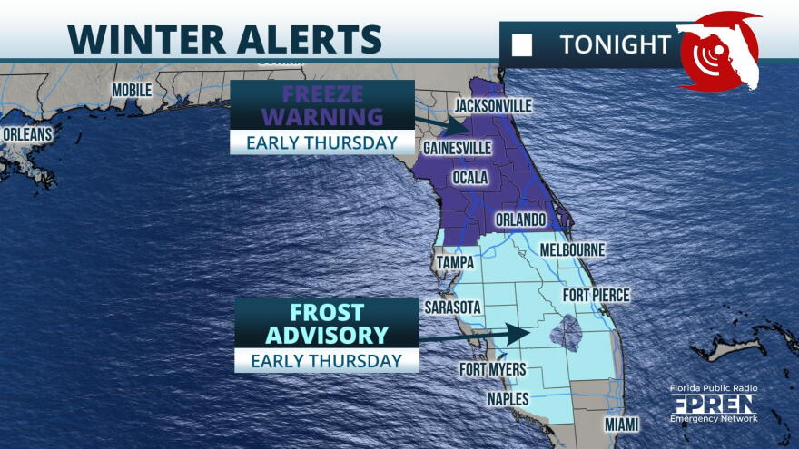 Frost and Freeze Warnings