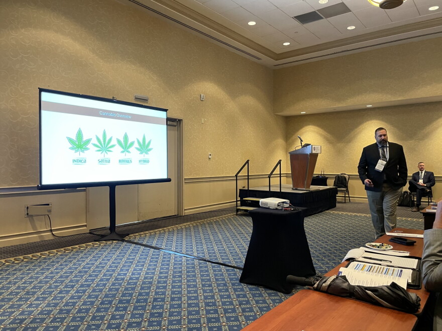 Retired Ohio State Highway Patrolman Josh Craft leading "Cannabis 101" 05-15-24