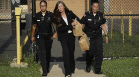  Former Pennsylvania Attorney General Kathleen Kane departs from the Montgomery County Correctional Facility in Eagleville, Pa., on Wednesday, July 31, 2019. Kane was sentenced in 2016 to 10-to-23 months for perjury, obstruction and other counts.