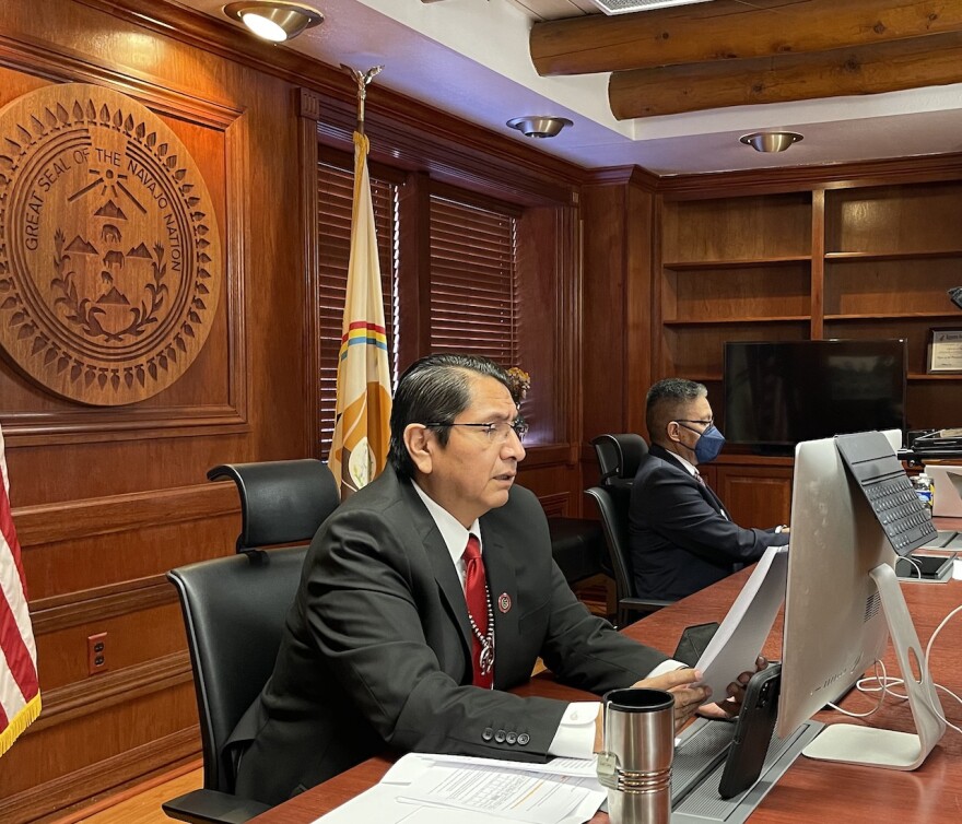 Navajo President Jonathan Nez
