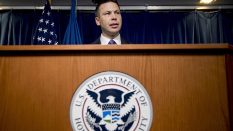 Acting Homeland Security Secretary Kevin McAleenan says a new rule allowing indefinite detention of migrant families with children will "improve the integrity of the immigration system."
