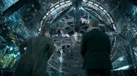 A scene from<em> The Expanse, </em>which<em> </em>takes place 200 years in the future when humanity has settled Mars, the asteroid belt and the moons of the giant planets.