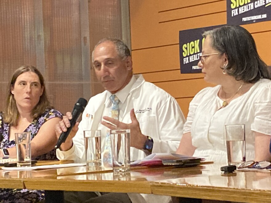 Dr. Mohan Nadkami, co-founder of the Charlottesville Free Clinic, shares tragic tales of people who lost Medicaid coverage.