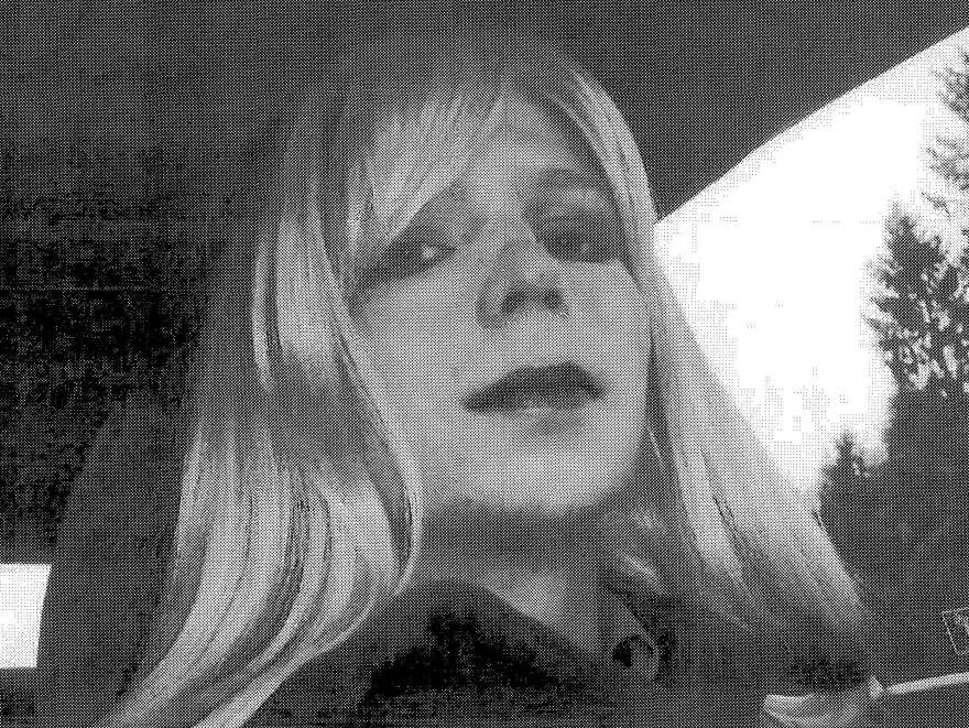 Army Pfc. Bradley Manning, who now asks to be referred to as Chelsea, dressed as a woman in this 2010 photograph.
