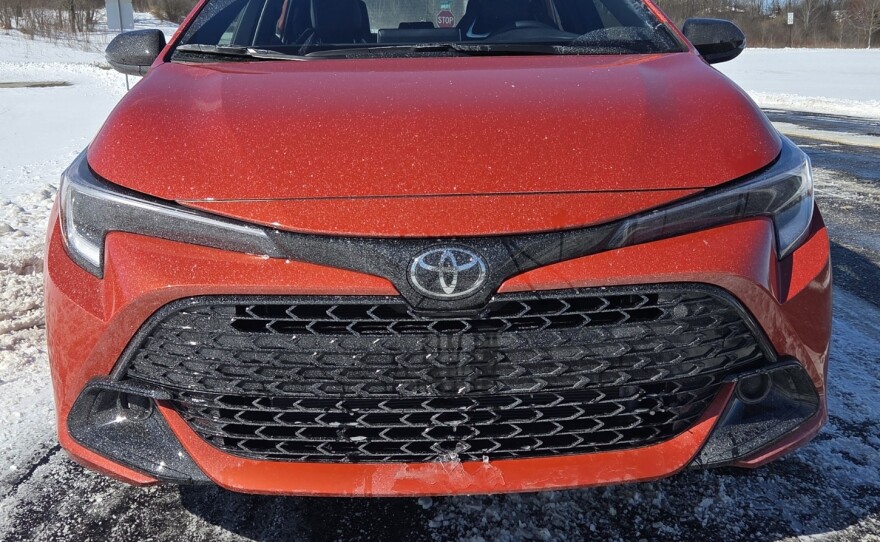 2026 Toyota Corolla Hatchback FX nose