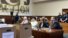 Raymond Wright, Jr. at Schenectady County Court during his trial for the murder of Samantha Humphrey on Oct. 30, 2026.
