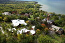 The former Wells College campus in the village of Aurora, New York. Wells College has received court approval to sell and transfer artwork, artifacts, rare books and other property as it continues to wind down operations after its June 2024 closure. The future of the campus remains unresolved after a proposed $12.5 million sale fell through earlier this year.