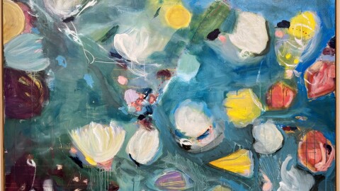Kirsty Kingsley, “Realms” Acrylic on Canvas
