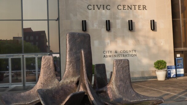 The Civic Center in Downtown Evansville