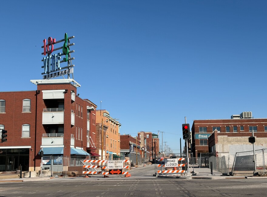 At least 14 development projects are planned or ongoing in Kansas City's jazz district.