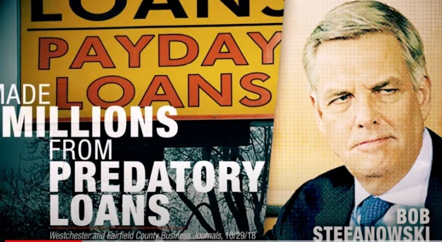 The DGA super PAC is hitting Bob Stefanowski on his history as former CEO of a payday loan company.