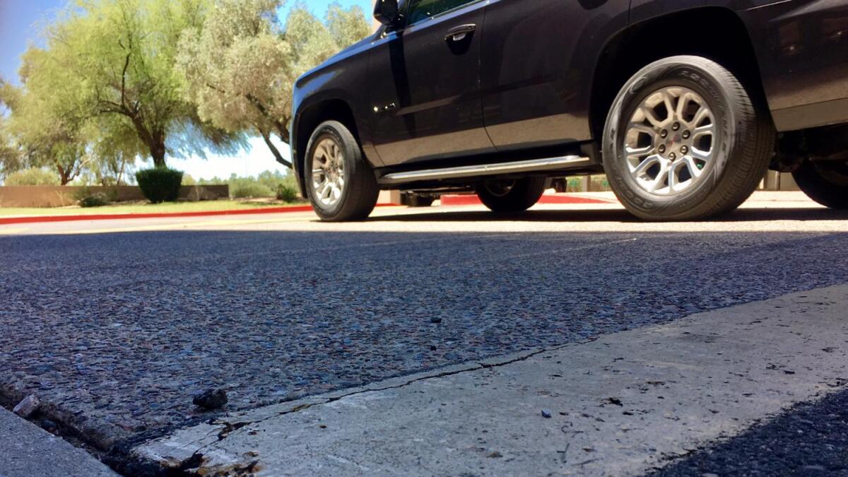 Pavement is everywhere in Phoenix. This ASU researcher says it's off-gassing chemicals in the heat