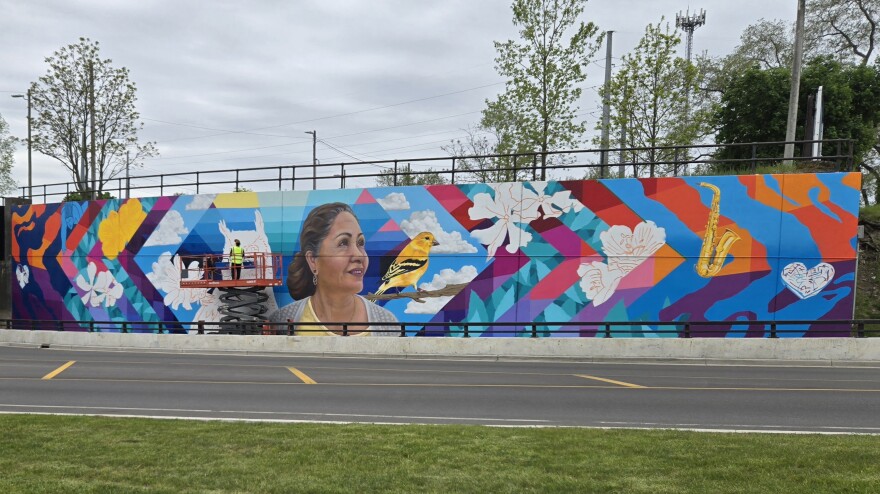 Benham Underpass Mural