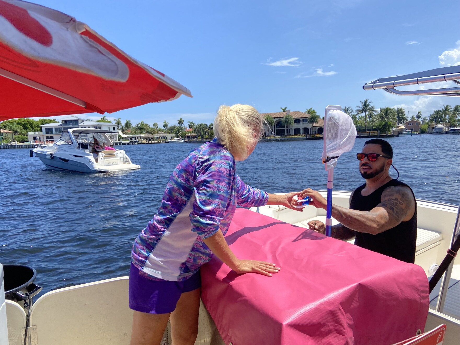 Pompano's Ice Cream Float Boat Delivers Summer Joy One Dock At A Time