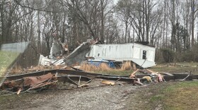 An example of the damage in Johnson County.