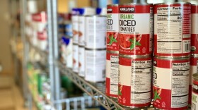 Canned goods await patrons at the Arlee Community Development Corporation food pantry Thursday, July 7. Beyond the nonperishables, pantry workers have been hard at work developing dehydrated meals, which they say are in high demand.