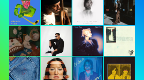 Fresh Tracks Friday album cover collage