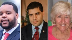 Candidates (from left) Andre Allen, Steve Kouri and Patricia Melaik are vying to follow Jim Montelongo as the Fourth District representative on the Peoria City Council. 