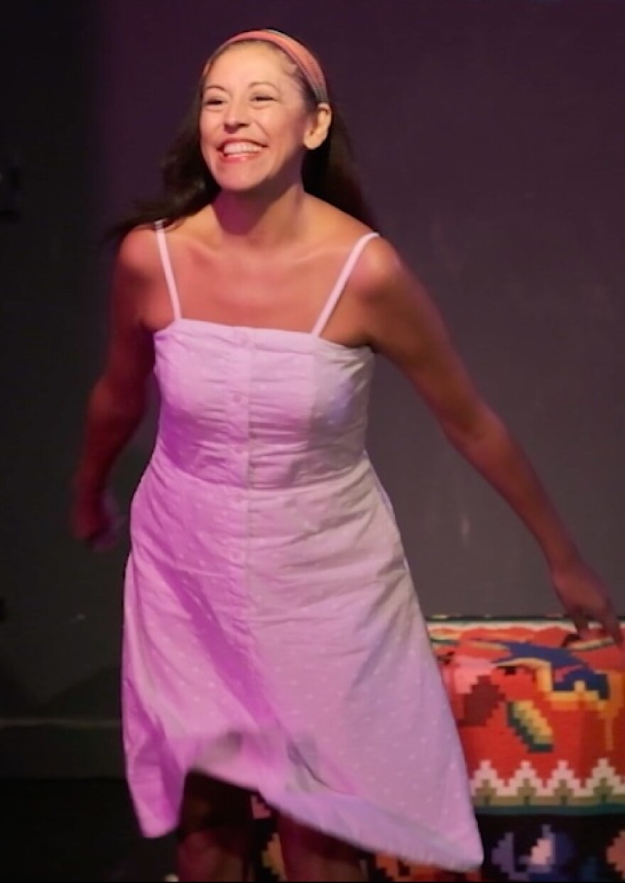 San Antonio-native, writer and actor Anna De Luna tells the story of her mother’s immigrant experience in her solo play, “Carmen from Mexico.” Performances will be held at the Guadalupe Theater Aug. 13 and 14.