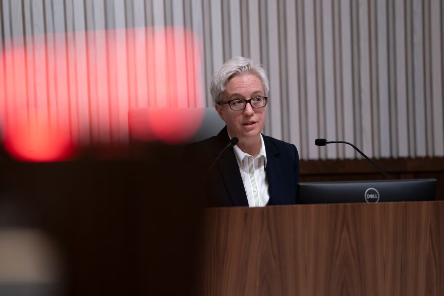 FILE- Gov. Tina Kotek spoke to reporters ahead of the legislative short session in January 2026.