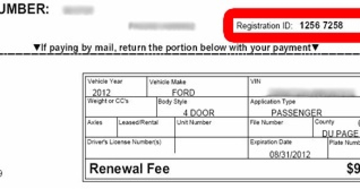 Illinois Vehicle License Reminders Will Be Mailed And May Have Ads Northern Public Radio