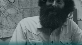 This title card reads, "Former News Director Dale Harrison". Click this card to hear Dales story.