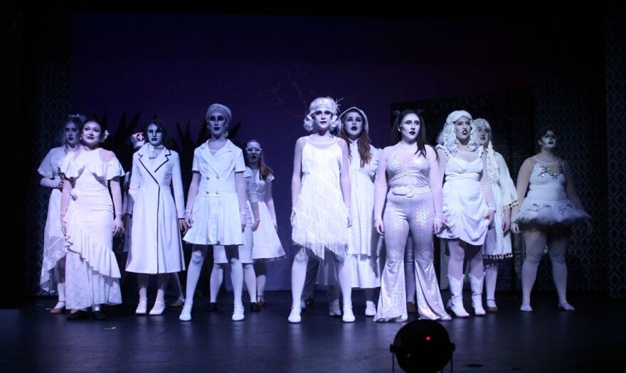 Oasis Charter's production of 'Addams Family' included 17 ancestors.
