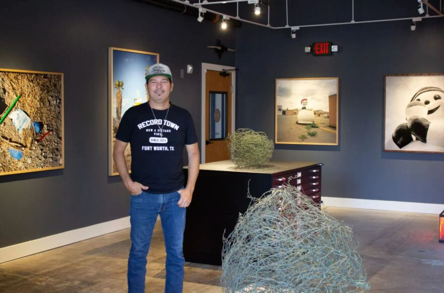 Bale Creek Allen is an artist and gallery owner. The first show in his new space will open on Oct. 22.