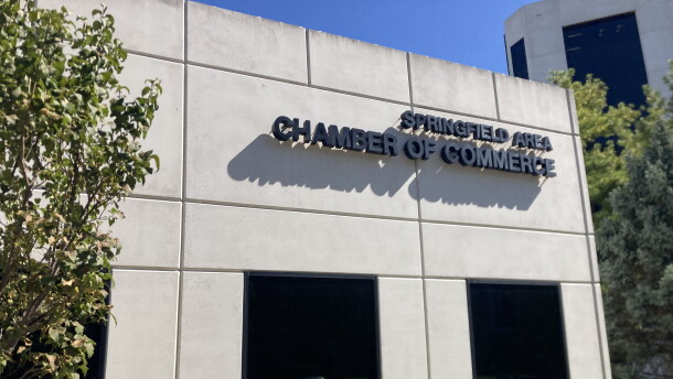 The downtown headquarters of the Springfield Area Chamber of Commerce are shown on Oct. 9, 2023.