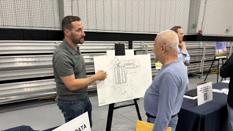 Adam Kramer, head of data centers for Panattoni Development Company, discusses plans for a 240-megawatt data center in Stark County's Perry Township on Wednesday, April 15th, 2026.