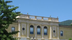 This is a picture of the Adams Free Library