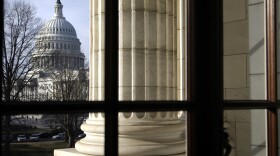 The U.S. Capitol, as seen from the nearby Russell Senate Office Building.