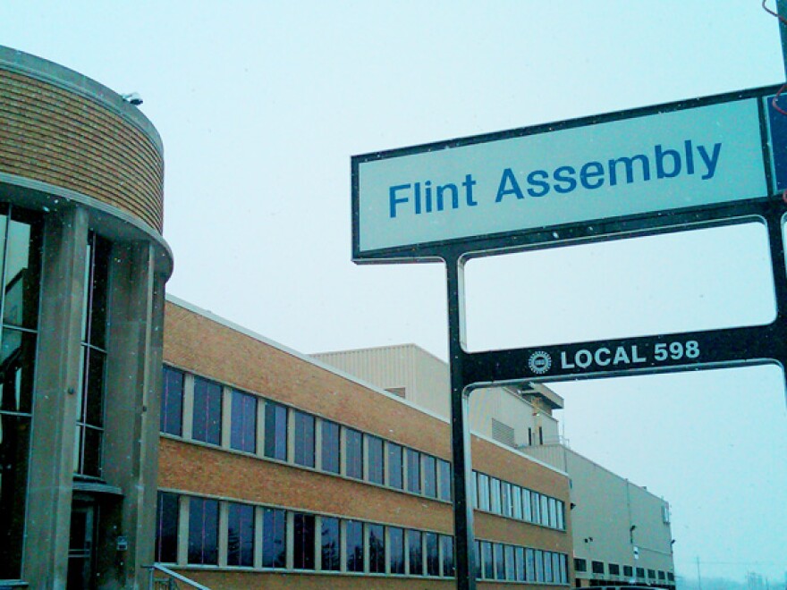 An announcement at Flint Assembly this morning.