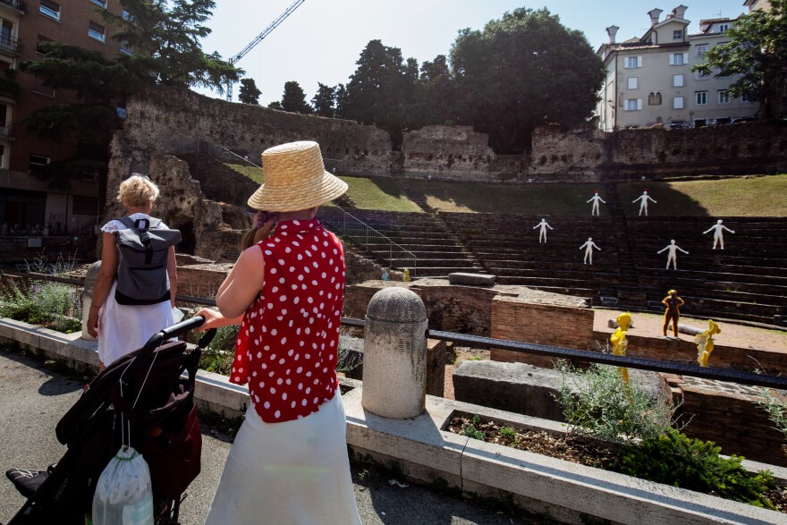 The Roman Theatre of Trieste was built between the first and second century AD at the behest of Emperor Trajan.