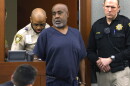Duane "Keffe D" Davis is led into the courtroom at the Regional Justice Center on Wednesday, Oct. 4, 2023, in Las Vegas. Davis has been charged in the 1996 fatal drive-by shooting of rapper Tupac Shakur.