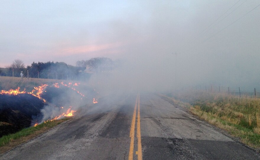 Why do farmers burn their fields? Iowa Public Radio