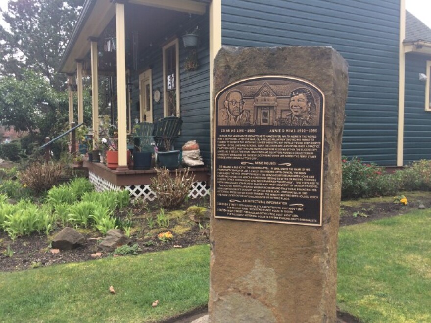 The Mims House in Eugene is home to the Eugene Springfield NAACP.