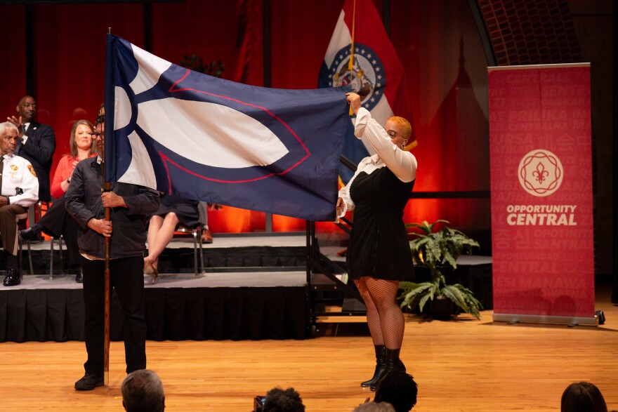 Page slams Prop B, praises employees and unveils new flag | STLPR