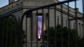The Justice Department in Washington, Friday, July 24, 2026. (AP Photo/Cliff Owen)