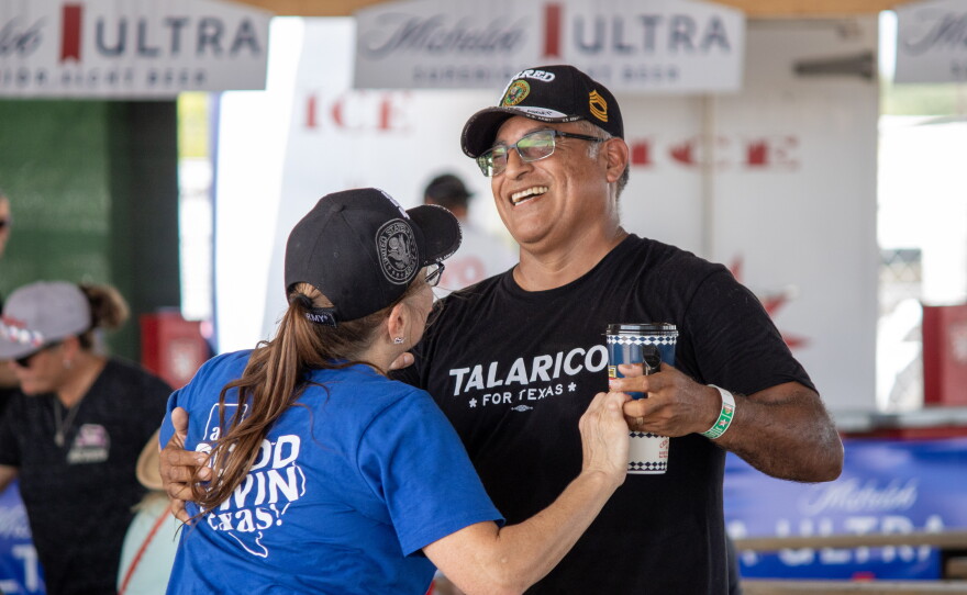 Pedro Perez and Clorinda Zawacki, both of Robinson, dance to the Praha Brothers polka music at Westfest on Saturday. Zawacki, whose family is Polish, travels to Czech, German and Polka festivals across the state to dance polka.
