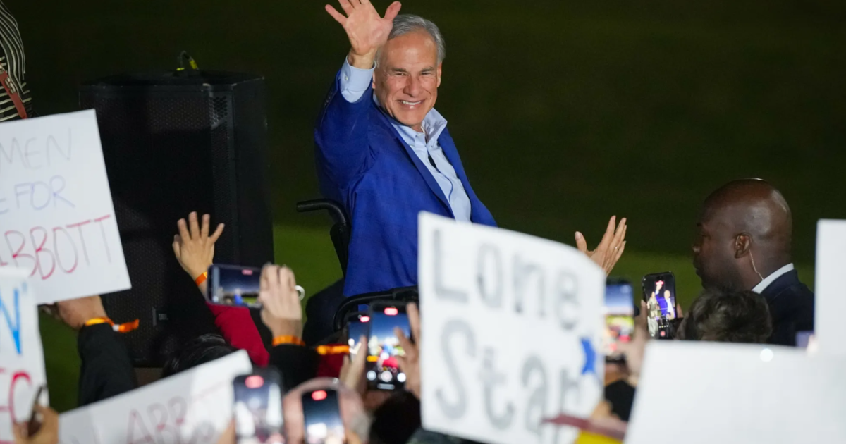 Greg Abbott enters 2026 Texas governor's race with staggering $106 ...