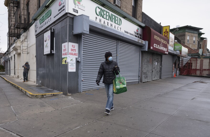 Many small businesses are still hoping to get a loan from the federal paycheck protection program to stay afloat during stay-at-home orders. (Mark Lennihan/AP)