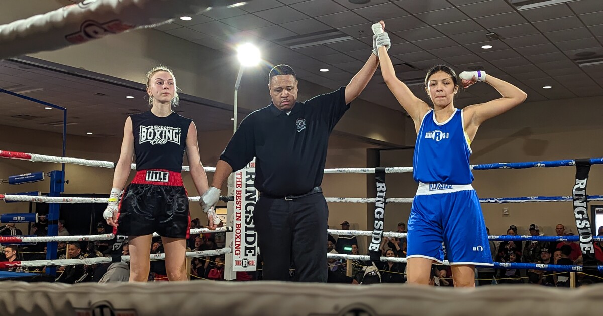 At this Independence gym, young boxers enter the ring and leave their