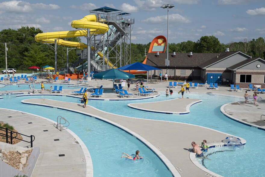 Wapelhorst Aquatic Center, located in St. Charles, Missouri, opened Saturday, May 23rd with a reduced maximum capacity limited to 200 guests. 5/23/20