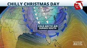 Jet stream to dip south delivering a blast of cold arctic air for Christmas Day